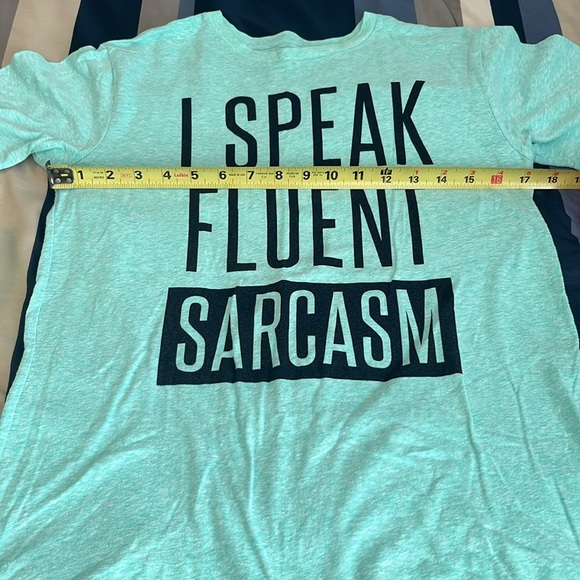 Children’s Place Boy’s “I Speak Fluent Sarcasm” Graphic Tee - XL/14 - Picture 4 of 6